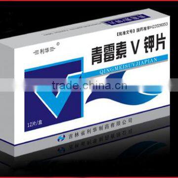 Nice and cool penicillin box / Paper packaging boxes for penicillin wholesale