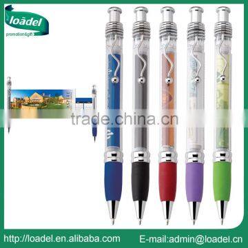 High quality retractable advertising banner pen