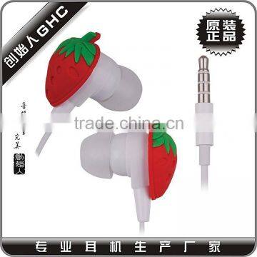 cool cartoon earphone with personalized design logo