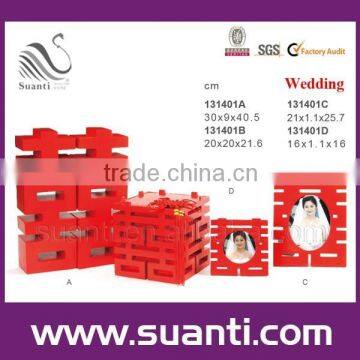 Newly Chinese wedding red picture photo frames