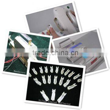 Copper Reflector With Silver Coated In-Motion SHR E-light IPL Hair Removal Machine +RF