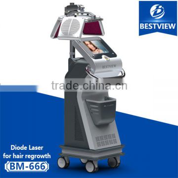 BM666 Quickly physical Therapy hair growth laser machine/hair regrowth