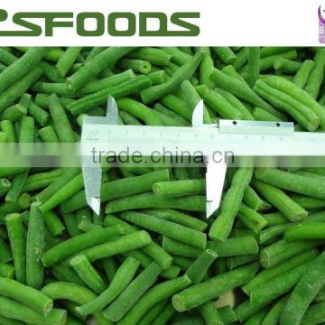 Chinese frozen iqf green beans of good quality