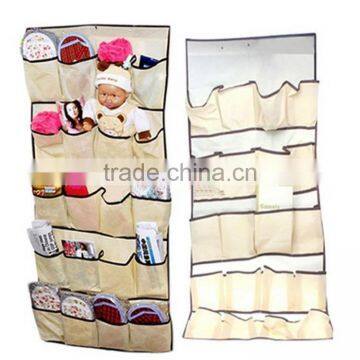 Kawachi Hanging Canvas 20-Pocket Door Shoe Organizer photo-4