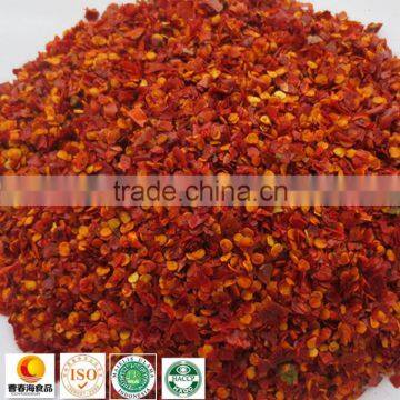 Chilli export grade A 8-16 mesh chilli slice sanying chilli flakes