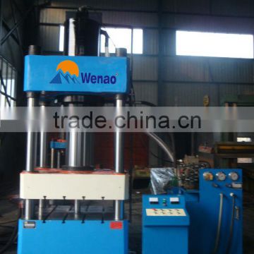 Hydraulic press for stamping products