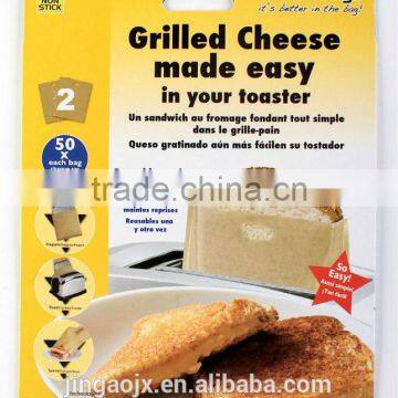 Toastabags Twin Pack Grilled Cheese in Your Toaster No Fuss No Mess Reusable 50 Times