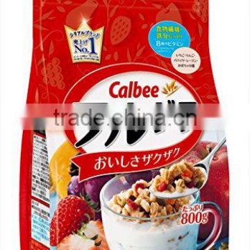 Fruits Granola 800g Japan's Popular Breakfast Hot Selling Items Made in Japan