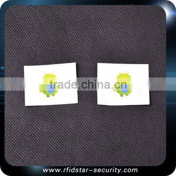 2015 high quality rfid nfc label / anti-metal rfid nfc tag