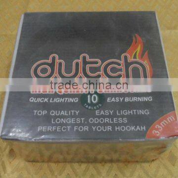 33mm dutch Quick lighting high quanlity charcoal