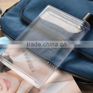 420ml Mini A5 Memo Plastic Memo Water Bottle Flat Notebook Bottle photo-5
