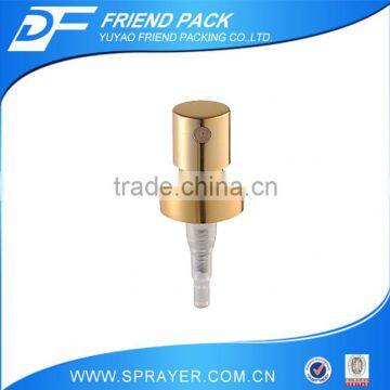 FS-02G perfume crimp sprayer , aluminum mini pump sprayer