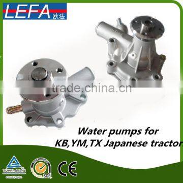 Japanese tractor spare parts water pumps for YM1610