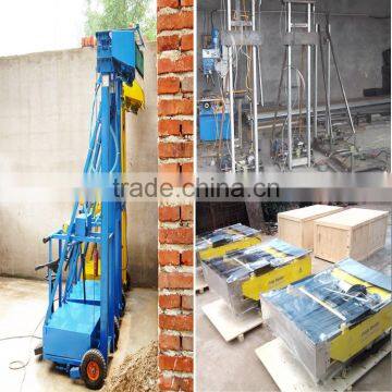 NEWEEK Smooth 5m Height Daub Cement Plastering Wall Rendering Machine photo-4
