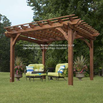 Large Outdoor Wooden Gazeb photo-5