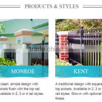 Post and Rail Aluminum Metal Turf photo-3