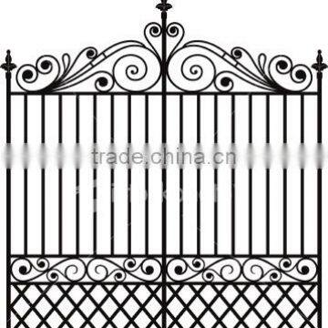 decorative wrought iron gate