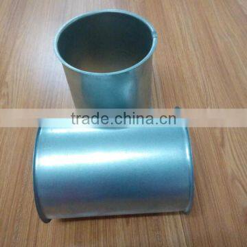 Industrial steel welded tube for particle transporting,conveying