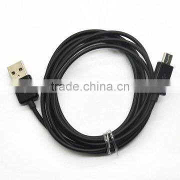 6.6FT/2M Micro USB Data Cable Flat Noodle Micro USB Cable for Samsung i9300 Galaxy S4 S3 SIII Xperia S HTC One X Blackberry