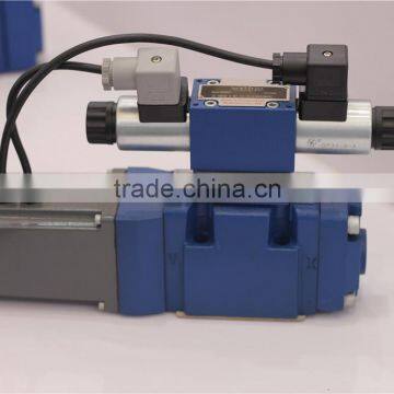 Servo-controlled hydraulic valve units