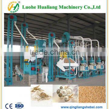 mini maize wheat flour mill processing plant from factory price