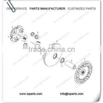 Utv Engine Transmission Driver Clutch 600cc ATV Clutch photo-6