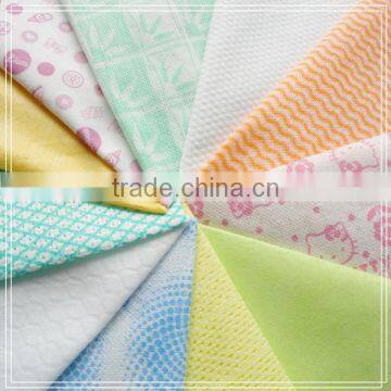 printed spunbond spunlace nonwoven fabric nwoven fabric