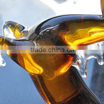 Hand Made Craft Miniature Decorative Lifesize Glass Horse Decoration photo-3