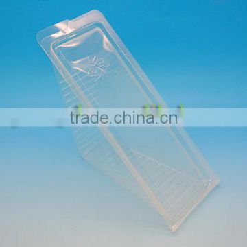 Eco-friendly material disposable biodegradable PLA clear plastic sandwich box