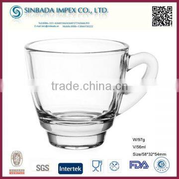 SGS Level KTZB59, Grade A wholesale bulk small lids glass coffee mug