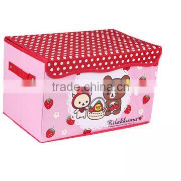 N489 Household Non Woven Box Foldable Storage Box Storage Organizer photo-5