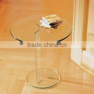Transparent Acrylic Round Table In New Design