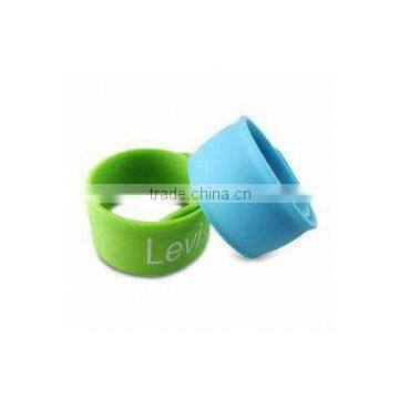 magic silicone slap bracelets