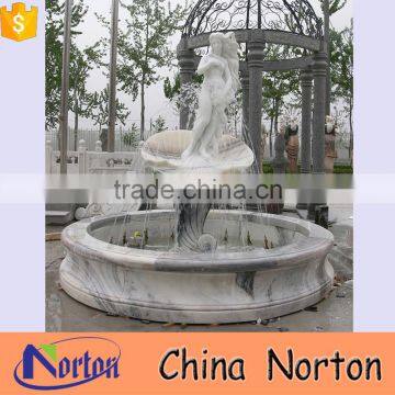 nude woman statue indoor artificial waterfall fountain decoration NTMF-W040X