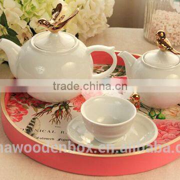 2015 Hot Sell Factorymade Wooden Tray With Refined Painting photo-2