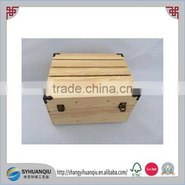 pine wood package wooden wine crate