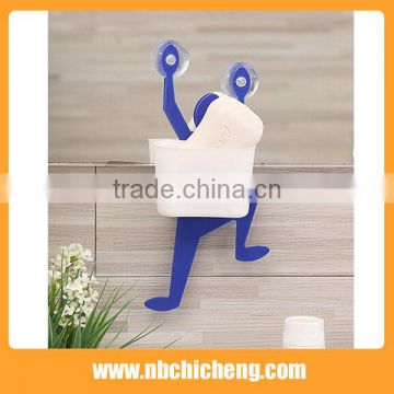 hanging soap holder plastic soap box suction wall holder