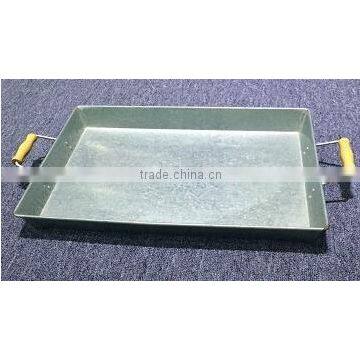 Square Tray (with wooden handle), MSO-123
