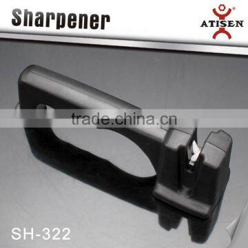 Easy Hold Black Ceramic Knife Sharpener