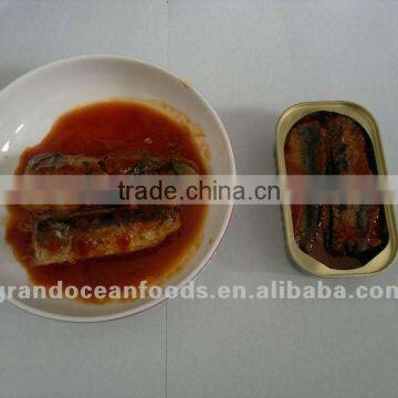 canned sardine in tomato sauce