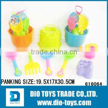 Hotsale Beach Toy Set 3 Pails with Sand Molds