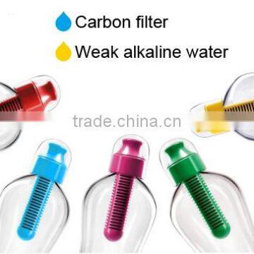 HOT sale Multi-functional activated carbon filtered water bottle