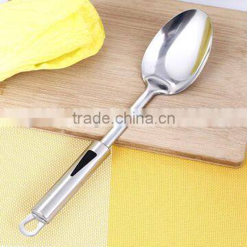 Kitchen Cooking Tools Stainless Steel Spoon Short Handle Spoon photo-6