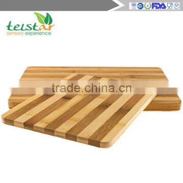 Beautiful Bamboo Chopping Block & Small Tray Sets: Wood Chopping Block, Bread Plate Cover a Cheese Platter photo-2