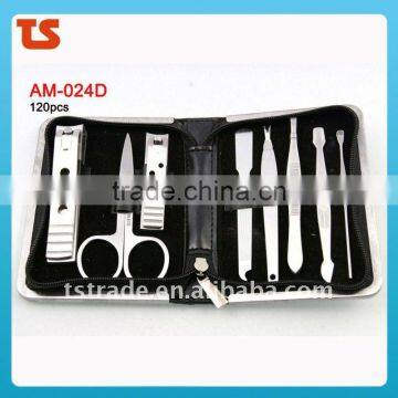 2014 Promotion 7PCS nail pedicure manicure set tools AM-024D