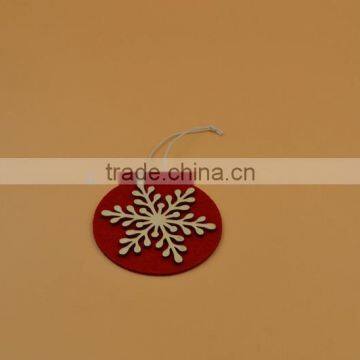 Wooden Christmas Tree Decoration,Non-woven Hanger photo-3