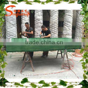 Guangzhou Supplier Artificial Wall Fake Artifical Grass Wall Plastic Artifical Green Wall photo-4