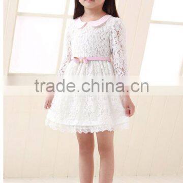 2015 Winter Lace Casual Girls Dress Cute Fashion Girl Party Children Dress Vestido Meninas Baby Princess Dress Kids Dress photo-6