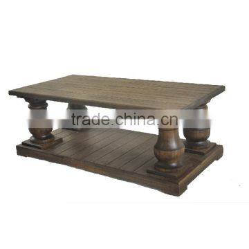 High Quality Factory Solid Wood Coffee Table , OEM Wood Coffee Table