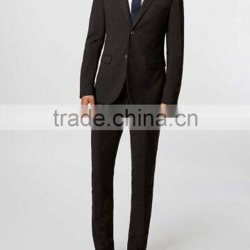 Men's Black Ultra Skinny Suit Trousers 2015 Mens Formal Dress Pants Trousers in Bulk photo-2